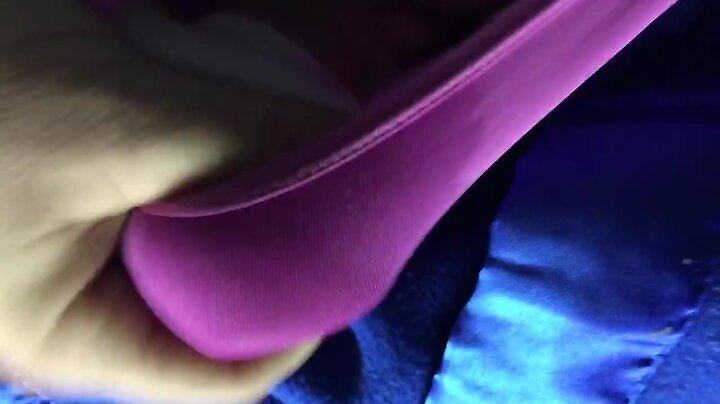 Cum inside purple hot VS Tori panties