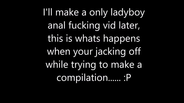 Ladyboy compilation 1
