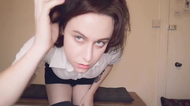 Cute Boy Exploring His Naughty Side with Anal, Piss & More - Sissy Trap Tgirl Video